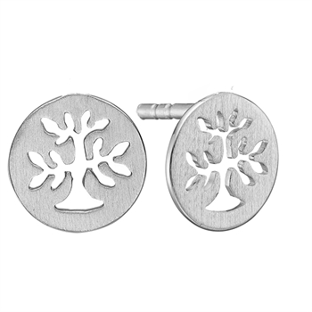 Christina Collect 925 sterling silver Plant a Tree Beautiful stud earrings, also available in gold plated silver, model 671-S85
